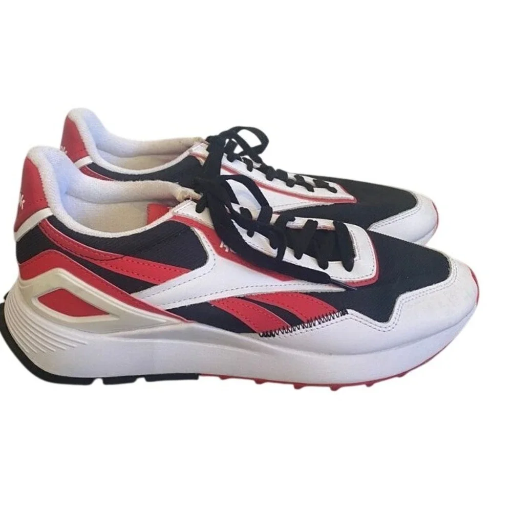 Reebok Classic Legacy AZ Red White Black‎ Sneakers GX5306 Mens 9.5 Womens 11